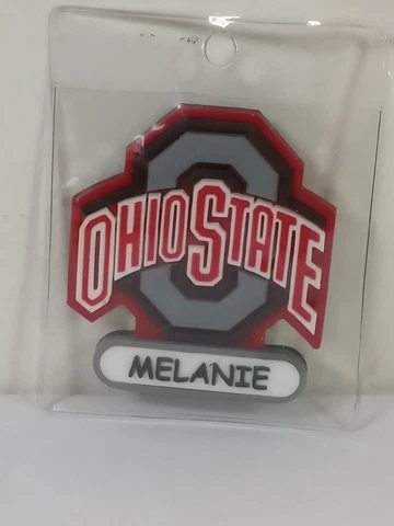 CaveMan item! State Buckeyes Car Refrigerator Magnet, NCAA Licensed Logo 2.5" Cover