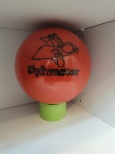 Sylvester The Cat Warner Bros Red Bowling Ball UNDRILLED Brunswick 12LB