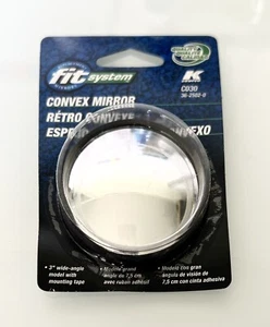 Fit System C030 Driver/Passenger Side Replacement Round Convex Mirror - Picture 1 of 2