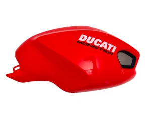 COVER SERBATOIO DUCATI MONSTER 696 796 48032591B VA DX ROSSO CHIARO NUOVO - Picture 1 of 5