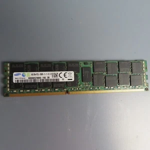 Samsung 1x 16GB DDR3-1600 RDIMM PC3L-12800R Dual Rank x4 Module M393B2G70BH0-YK0 - Picture 1 of 5