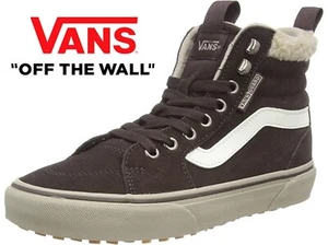 Womens Vans FILMORE HI Sneaker Hi-Top Lace Up Trainers VANSGUARD SHERPA UK5 - Picture 1 of 6