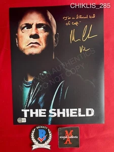 Michael Chiklis foto autografata firmata 11x14 The Shield Vic Beckett COA - Foto 1 di 3