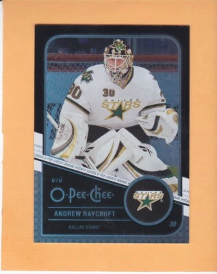 ANDREW RAYCROFT 2011-12 O-PEE-CHEE #430 BLACK RAINBOW PARALLEL /100 STARS  A1 - Image 1 of 2