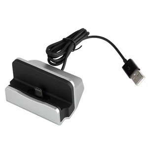 Type C Charging Holder Android Mobile Smart Phone USB Data Desktop 5V Charger - Picture 1 of 9