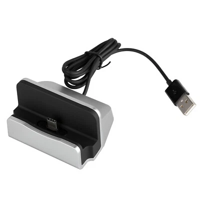 Type C Charging Holder Android Mobile Smart Phone USB Data Desktop 5V Charger - Image 1 of 4