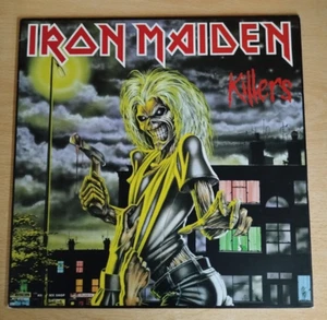 Iron Maiden ‎– Killers Italy LP Album - Imagen 1 de 4