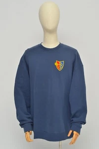 FC Basel Vintage 90's Men's Navy Blue Cotton Soccer Sweatshirt Size XXL - Picture 1 of 12