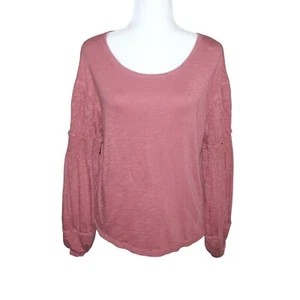 Blusa de mujer Melrose And Market manga campesina-rubor-talla pequeña-en buen estado - Imagen 1 de 7