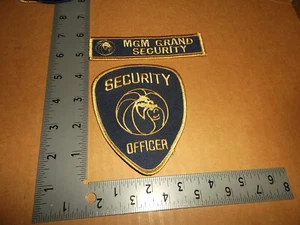 Parche de policía de Detroit MGM Grand Security Officer~Michigan~MI~Nuevo~ - Imagen 1 de 1