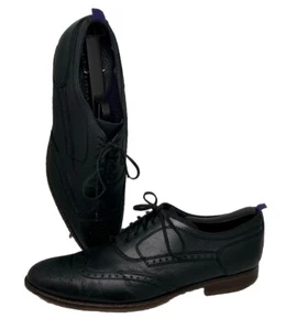 NEXT ITALIA SIGNATURE Gr. 41, SCHWARZ LEDER S HERRENSCHUHE - Bild 1 von 12