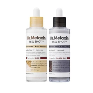 Dr.Melaxin Peel Shot Glow Rice Ampoule Duo 80mL *2EA Korean skincare - Picture 1 of 4