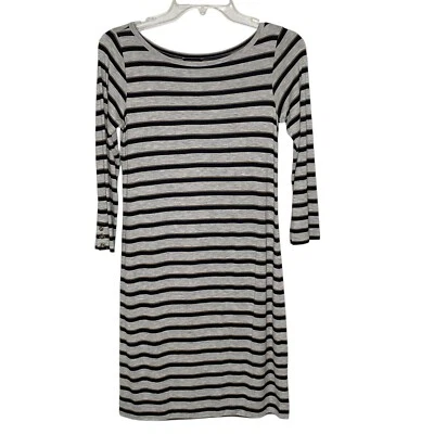 Club Monaco Sx XS Striped Dress - Image 1 of 4