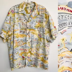 Koko Island USA Route 66 Print Camp Shirt XXL - Bild 1 von 12