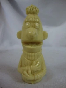 Sesame Street Muppets Bert All White Collectible Figurine 4 Inches New - Picture 1 of 4
