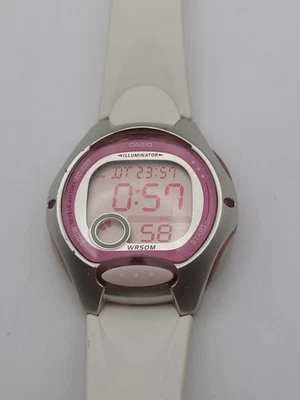 CASIO Illuminator 2672 LW-200 Quartz Digital Women's Watch New Battery Working - Image 1 of 4