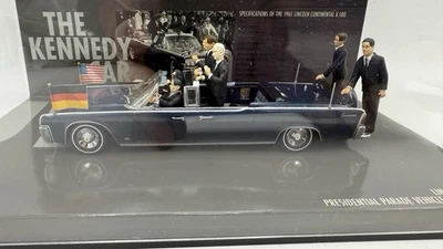 Minichamps 1961 JFK Presidential Parade Lincoln Continental X-100 Kennedy 1/43 - Image 1 of 4