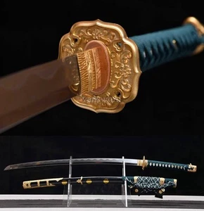 Spada samurai giapponese Hadori lucidatura cinese Tamahagane Tachi Katana - Foto 1 di 10