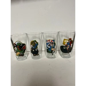 Super Mario Bros Gender Swap Glass Set - ThinkGeek - Picture 1 of 5