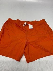 New Vince Shorts Orange 38 Men's A37 Was $165 - Picture 1 of 7