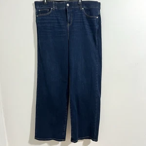 Torrid Bombshell Wide Leg Jeans Gr. 20T Tall Blau Super Soft Stretch Denim - Bild 1 von 7