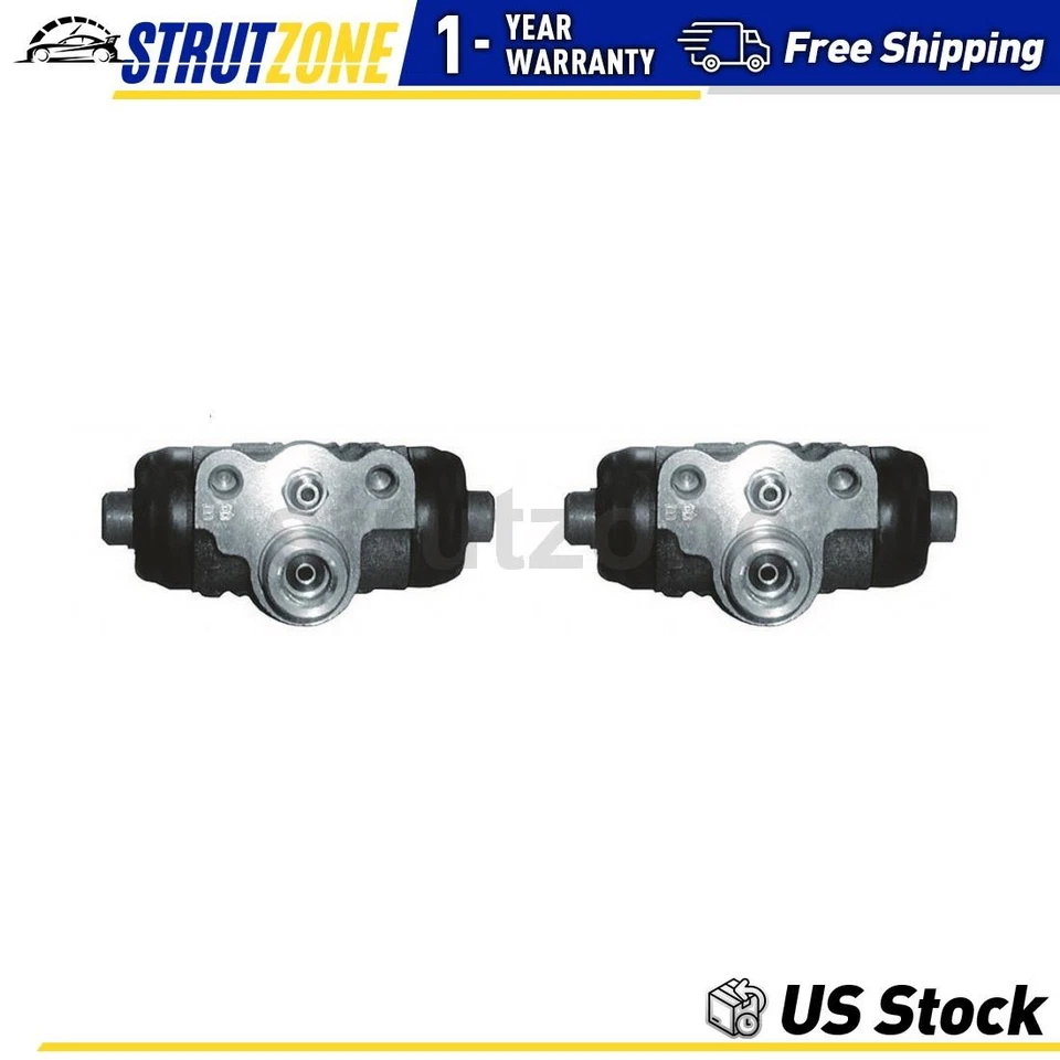 2x Piezas centradas del cilindro de rueda de freno de tambor trasero para Nissan Cube 2009-2014 Foto 1 de 4