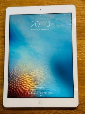 Apple iPad Air 1. Gen. 16GB, WLAN, 24,64 cm, (9,7 Zoll) - Silber - Bild 1 von 4