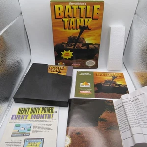Nintendo Garry Kitchen's Battle Tank Battletank CIB Komplett Box & Handbuch FUNKTIONIERT - Bild 1 von 13