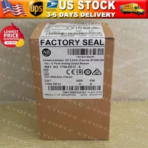 New AB 1794-OE12 SER A Flex 12 Point Analog Output Module AB 1794OE12 - Picture 1 of 1