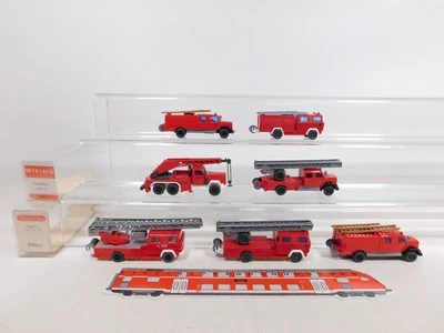 7X Wiking H0 1:87 Modello Magirus Pompiere: 620 + 630 Ecc S.G./Mint #DG98-0,5 - Immagine 1 di 4