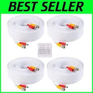 100ft Surveillance Camera Cable with BNC Connectors - Picture 1 of 9