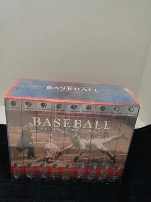 Baseball: A Film by Ken Burns Nine Inning Boxed Set VHS 1994, 9-Tape Set Sealed  - Image 1 of 4