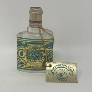 Vintage ECHT KOLNISCH WASSER No 4711 ORIGINAL EAU DE COLOGNE 0.8 Oz Original Tag - Picture 1 of 6