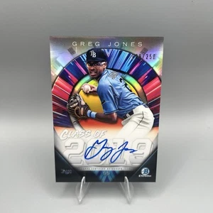 2019 Bowman Chrome Class Of 2019 Greg Jones Auto Refractor /250 C19A-GJ - Bild 1 von 2