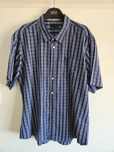 Matalan Lincoln blue mix Short Sleeve Shirt XLarge Regular Fit - Picture 1 of 6