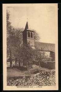 CPA Reyrevignes, L´Eglise 1953 - Picture 1 of 2
