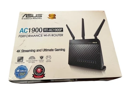 ASUS AC1900 Dual Band Wireless Internet Router - Black - Image 1 of 4