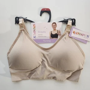 Joyspun Seamless Still BH Bralette M beige mit verstellbaren Trägern Neu mit Etikett - Bild 1 von 9