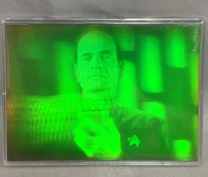 Star Trek VOYAGER  DOCTOR EMH Hologram Card SkyBox Season 1 Series 1 Insert 1995 - Picture 1 of 11