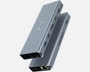 USB-C 11-in-1 Docking Station Triple Display 100W PD 2 x HDMI 2 x DP 4xUSB, LAN - Picture 1 of 6