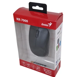 Genius NX-7000 Wireless Optical Mouse Black Full Size PC & Laptop - See Comments - Picture 1 of 20