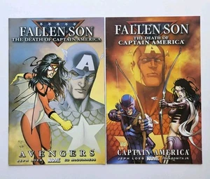Lot of 2 FALLEN SON THE DEATH OF CAPTAIN AMERICA #2 & #3 Marvel 2007 VF 8.0 - Picture 1 of 5
