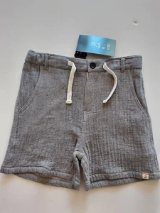 New boutique brand Me & Henry Crew blue gauze shorts, 9-10 years,NWT - Picture 1 of 2