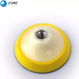 2 PIEZAS Almohadillas de respaldo de espuma de plástico 4 pulgadas 5/8-11 rosca para almohadilla de pulido de diamante - Imagen 1 de 6