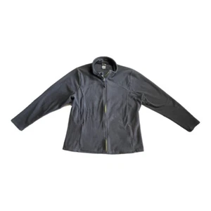 C9 Champion Fleece Jacket Women's XXL Gray Full Zip Coat With Zip Pockets - Picture 1 of 11