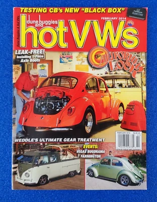DUNE BUGGIES AND HOT VWs: CALIFORNIA LOOK FEBUARY 2014 MAGAZINE SHIPS FREE - Image 1 of 3