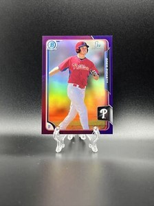 2015 Bowman Chrome Greg Pickett #18 1st Purple Refractor Card #’D 182/250