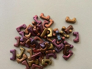 Telos Par Puca Beads 12x7mm 8 grams - Picture 1 of 6