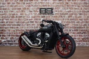 Batride Fork Cover Indian Scout Black Matte - Picture 1 of 4