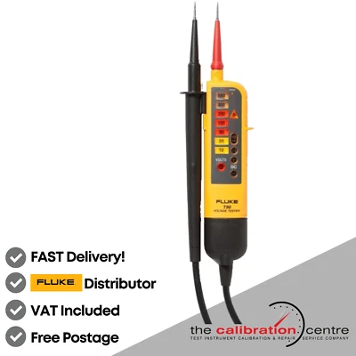 Genuine FLUKE T90 Voltage Continuity Electrical 2 POLE TESTER - Image 1 of 2